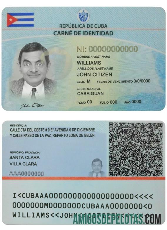 Cuba ID amostra
